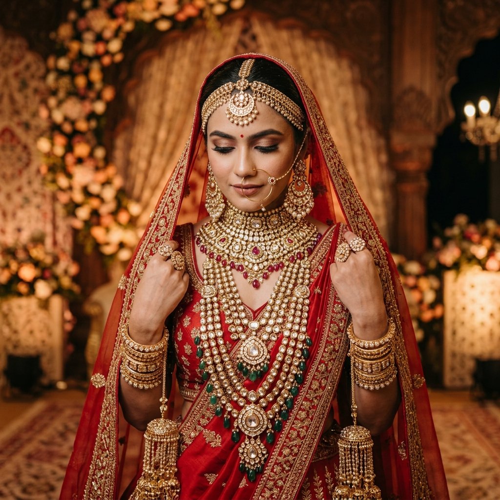 The Charm of Polki and Kundan