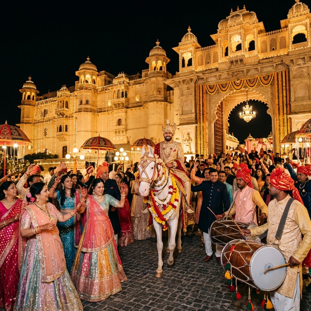 Royal Baraat Procession Udaipur