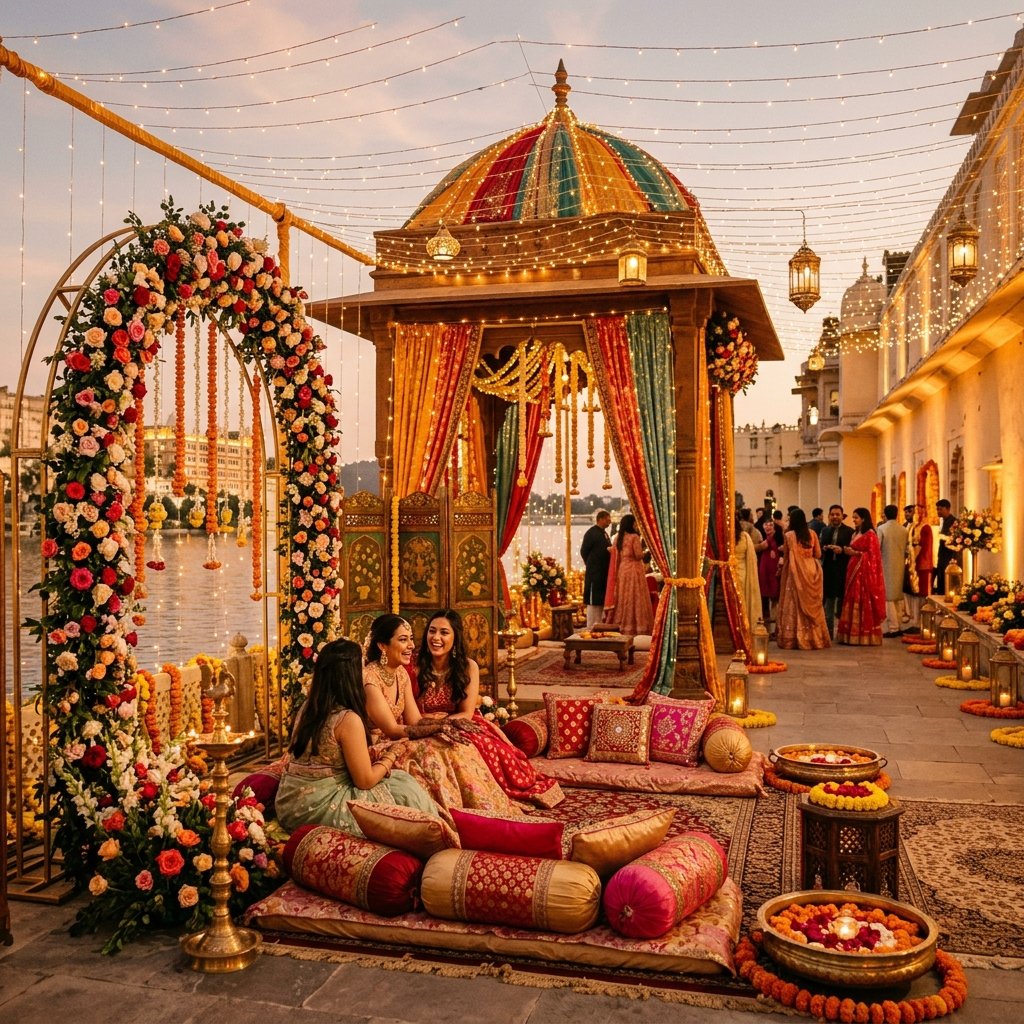 Mehendi Ceremony Decor